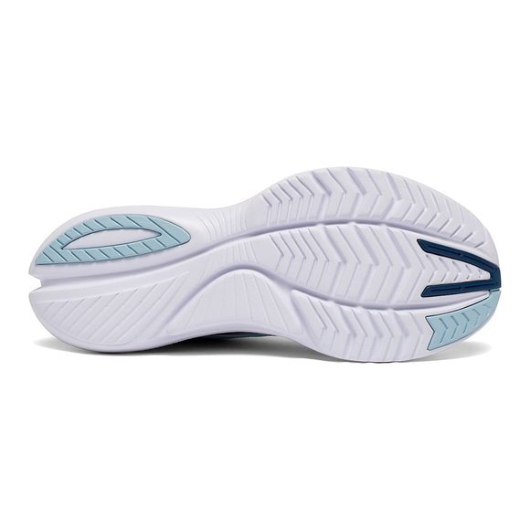 SAUCONY WOMEN'S KINVARA 12, SKY/STORM, 8 MEDIUM - Picture 5 of 6